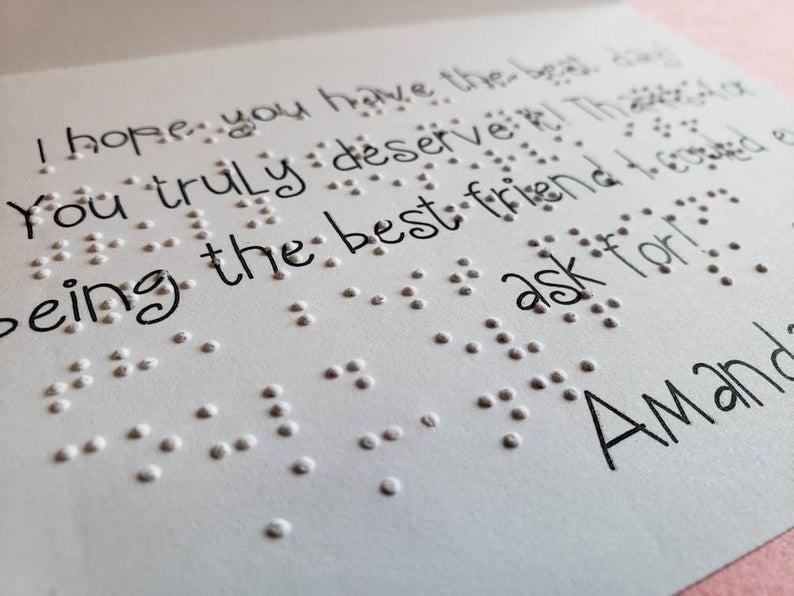 braille cards