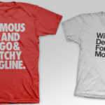 custom designed logos and silk screen shirts
