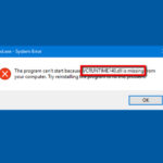 Vcruntime140_1.dll error – things to know